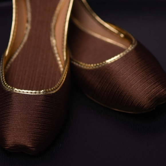 woman flats shoes, khussa handmade, jutti - Picture 3 of 5